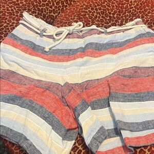 J Jill women’s drawstring linen shorts